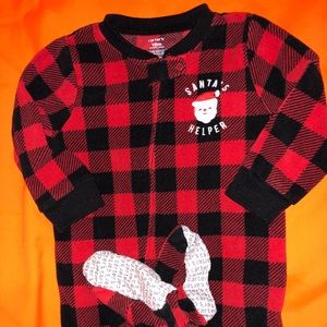 CARTER’S Santa’s Helper Pajamas